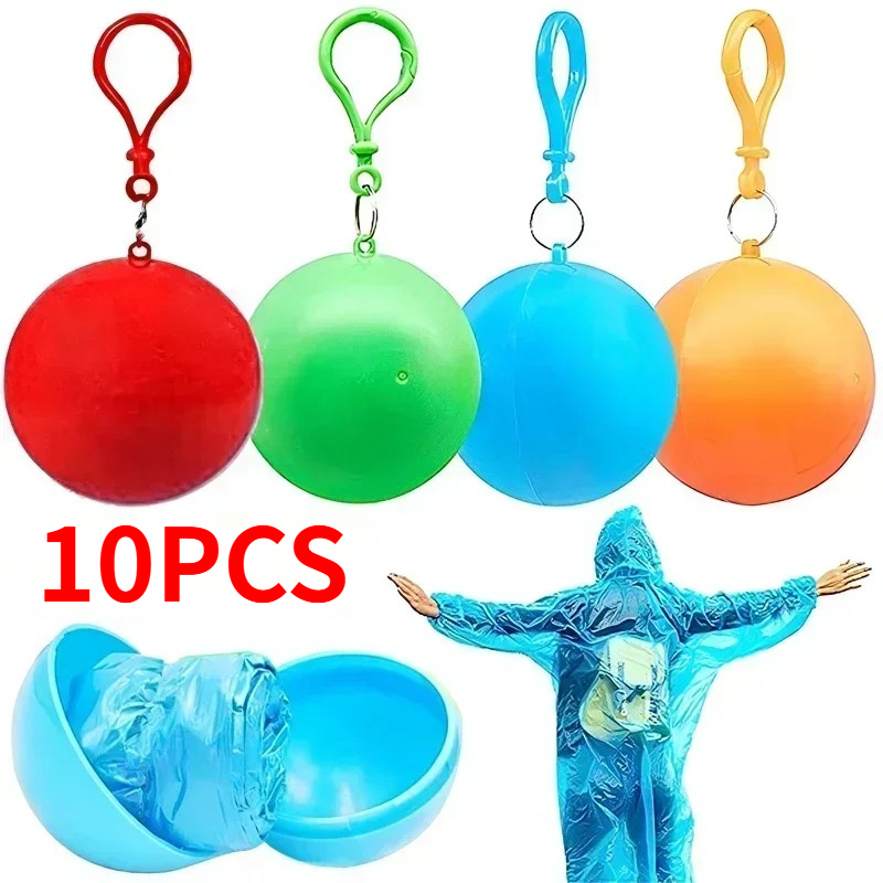 10 Stück Bunte Mini Tragbare R – Emergency Poncho Rain Bewertung und Preis
