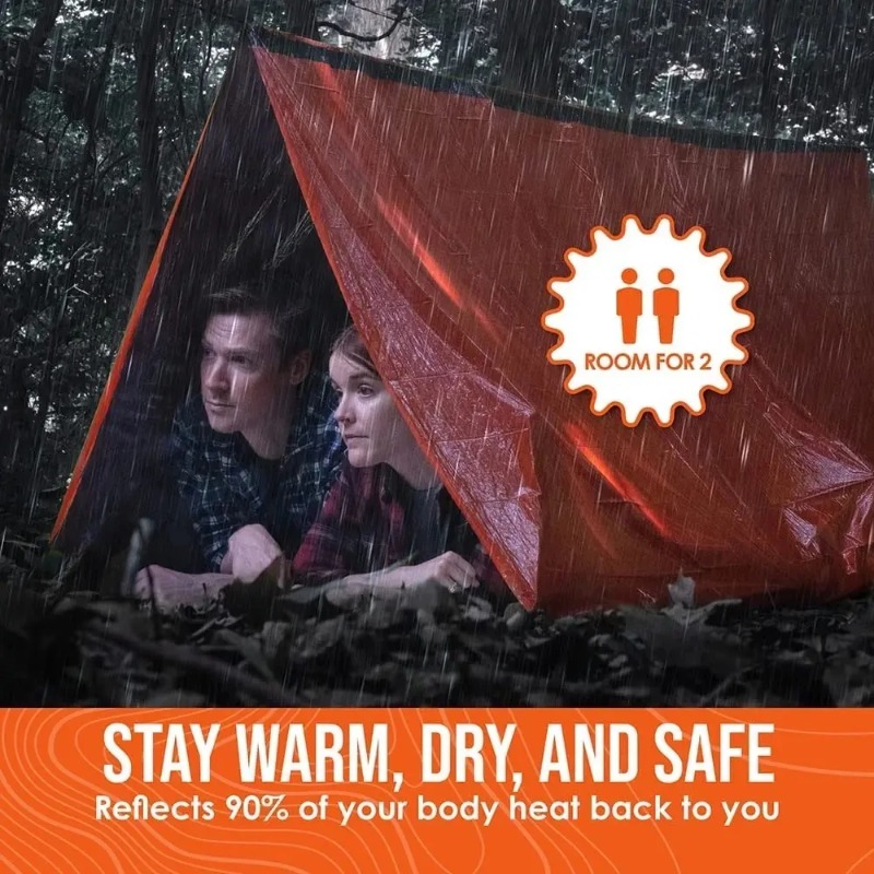 2-Personen Notfall-Schutzzelt- – Emergency Mylar Tent Bewertung und Preis