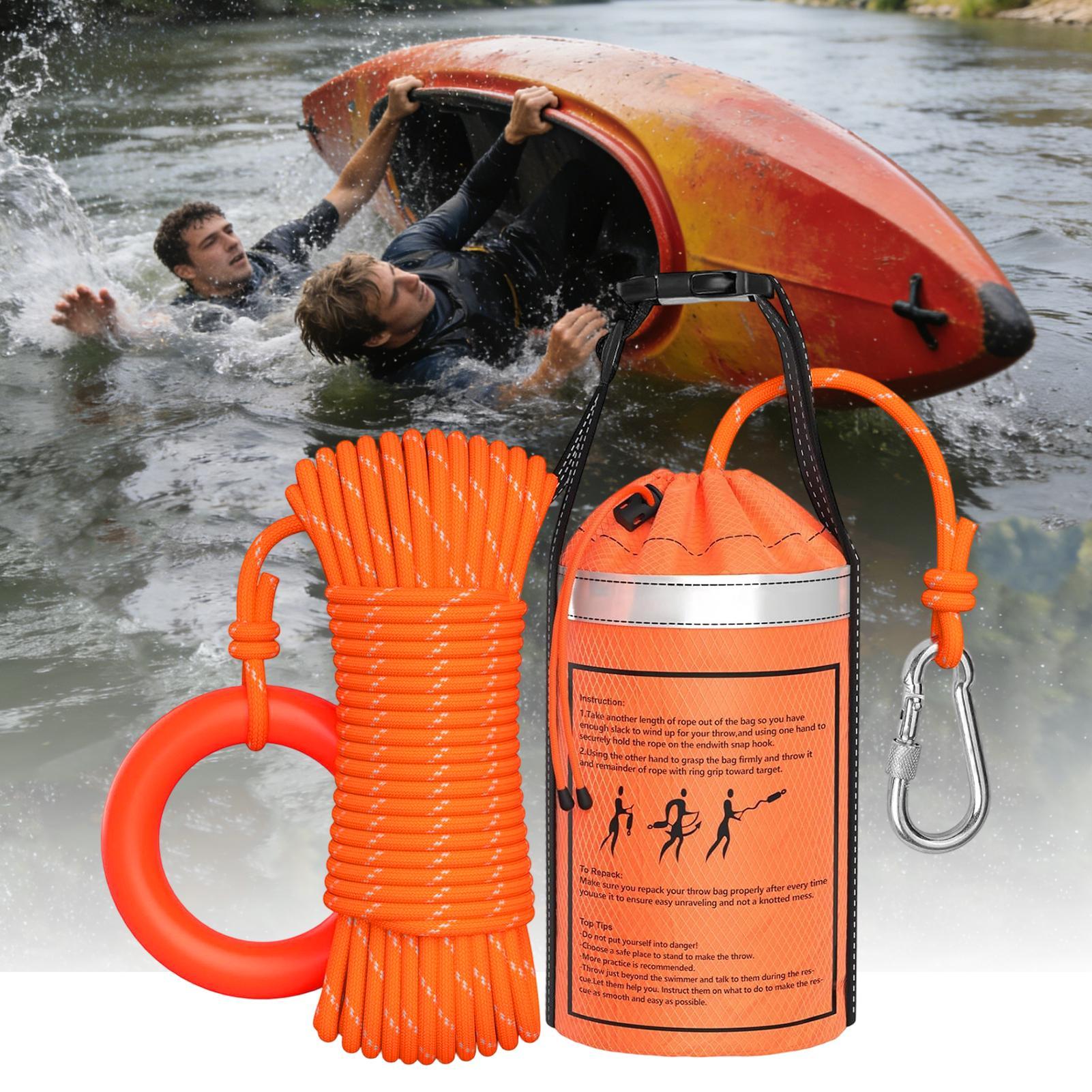 Wasserrettungs-Wurfbeutel mit  – Rescue Rope Throw Bewertung und Preis