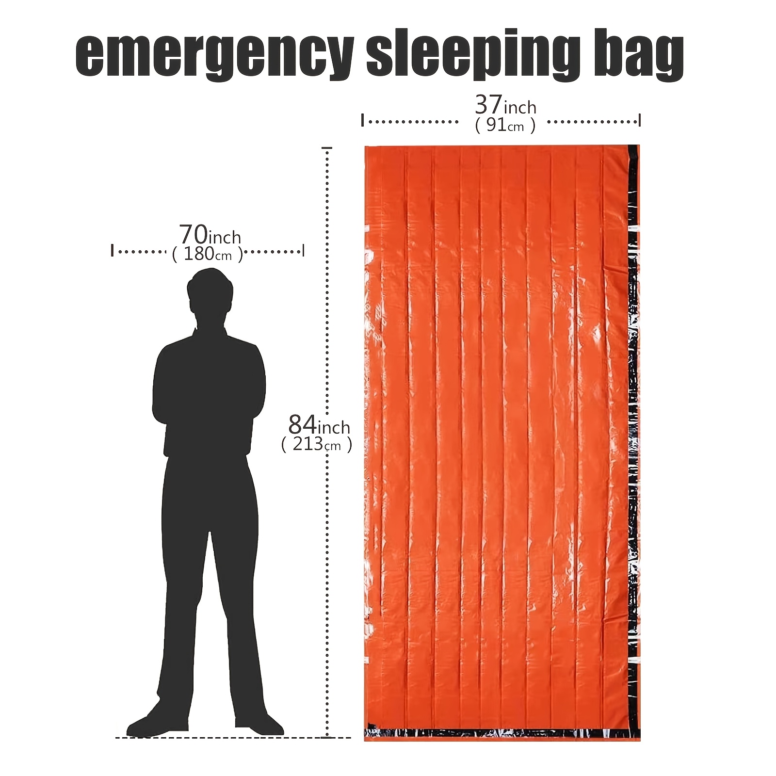 Kompaktes Notfall-Thermozelt & – Emergency Mylar Tent Bewertung und Preis